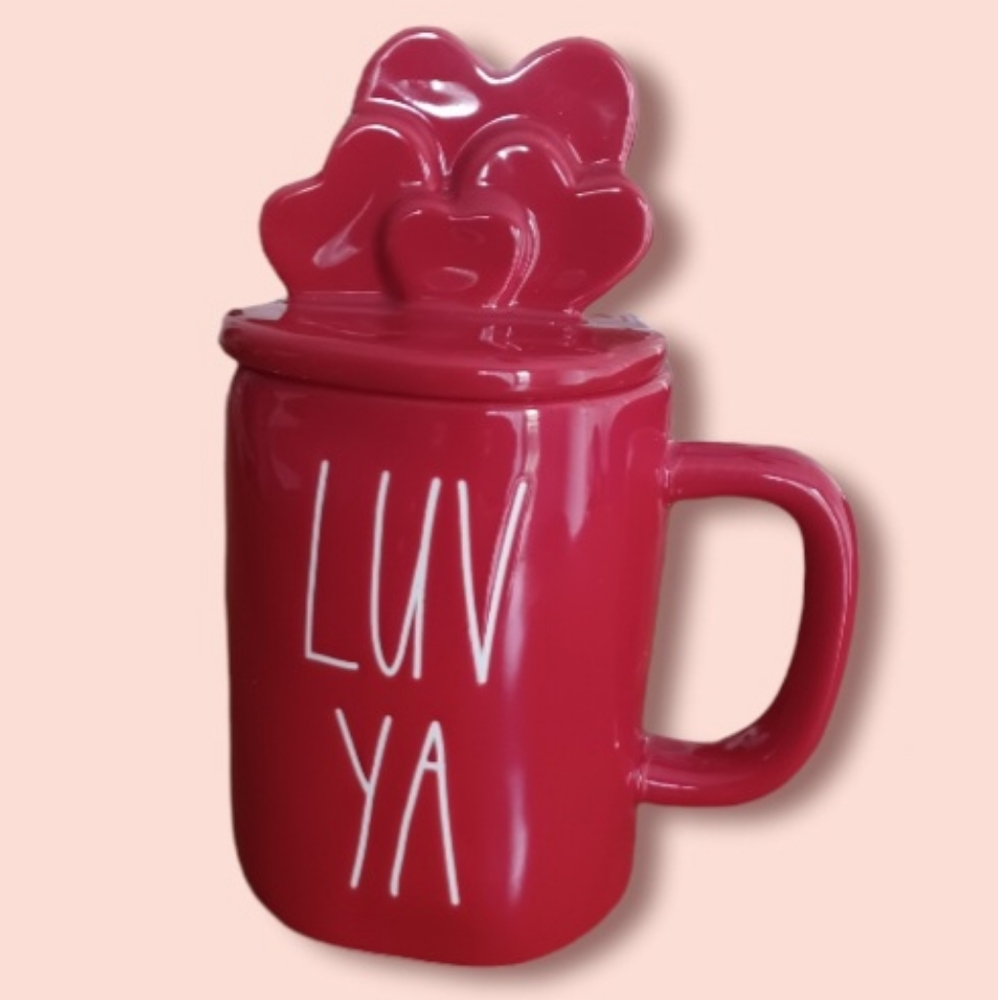 Rae Dunn Luv mug
